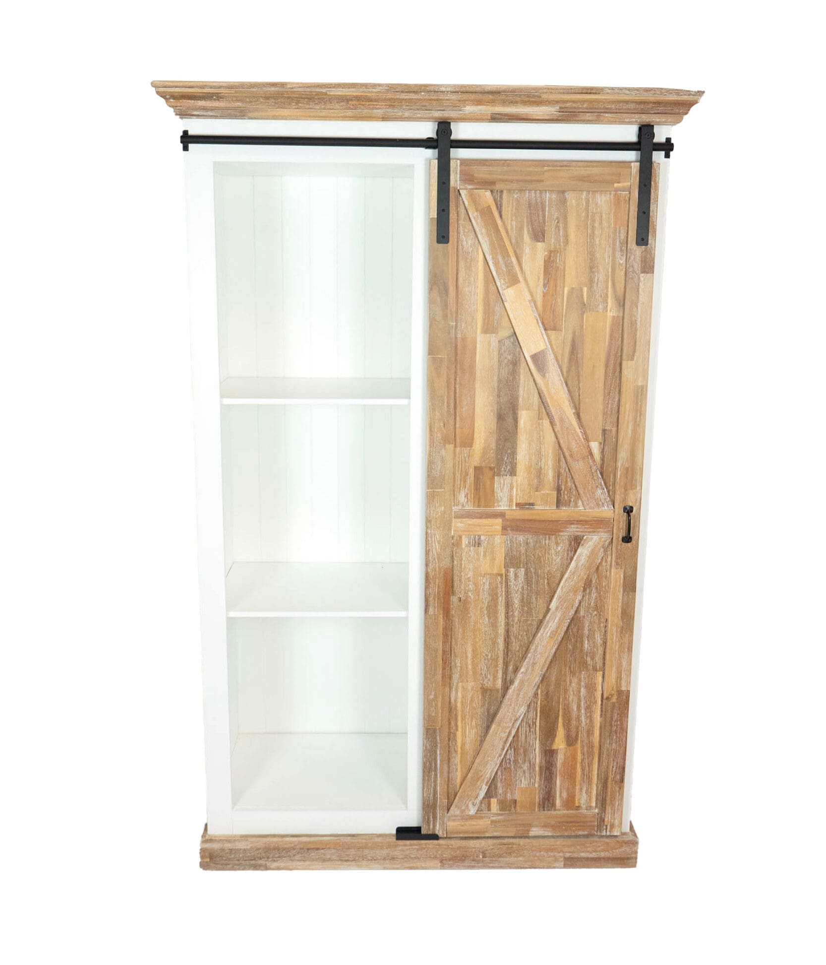 Landelijke Barndoor kast met schuifdeur Landelijke Barndoor kast met schuifdeur