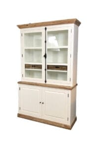 Landelijke vitrinekast