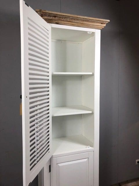 Landelijke kast shutters