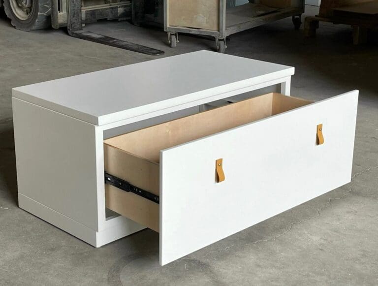 Landelijk wandmeubel tv-set  schuifdeuren