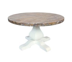 Landelijke ovale tafel