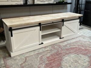 tv-meubel wit schuif